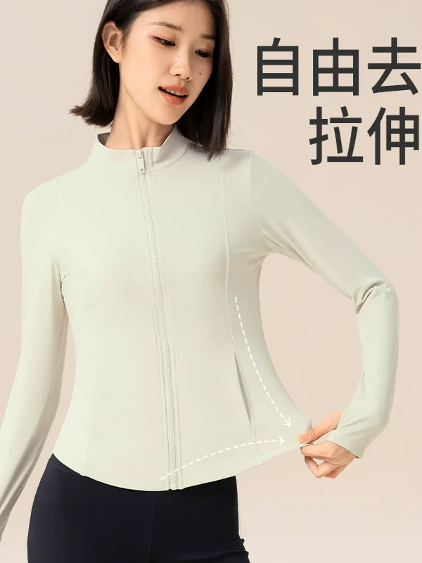 Bộ đồ thể thao nữ 2025, đồ tập yoga tay dài mùa thu, áo, quần thể thao, đồ tập chạy bộ, đồ tập gym nữ
