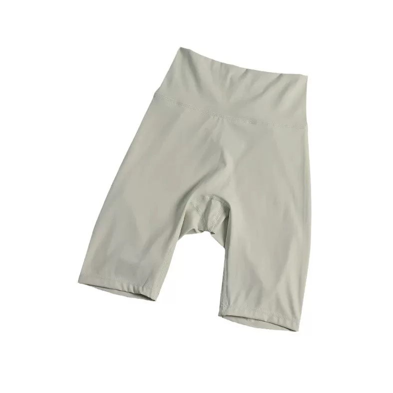 Quần short tập yoga cạp cao nhanh khô dành cho nữ, quần tập yoga chạy bộ mỏng mùa hè, quần co giãn đạp xe