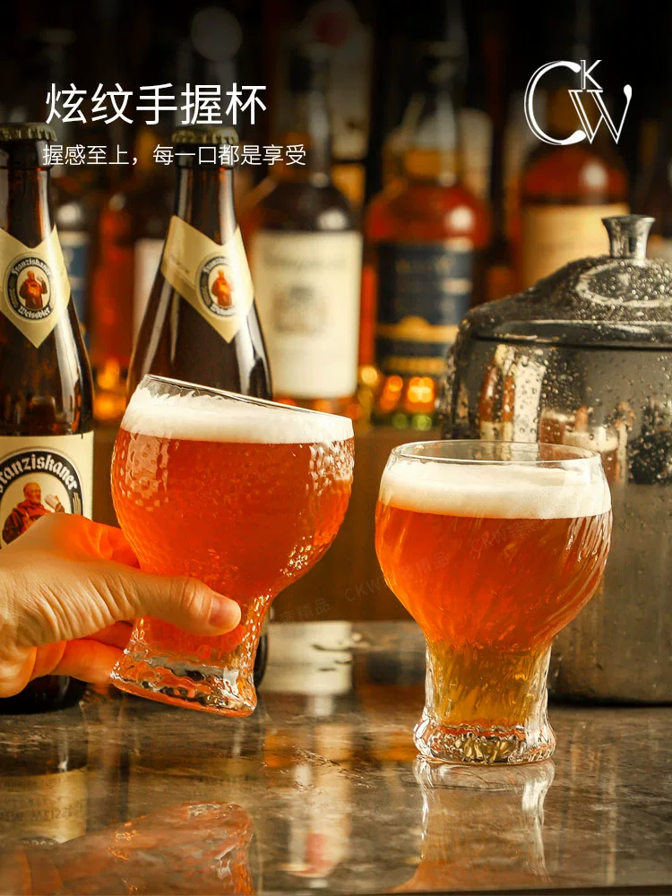 Bộ cốc bia IPA chất lượng cao CKW, cốc bia thủ công, cốc thủy tinh gia dụng, bộ cốc uống nước, cốc cà phê kiểu Mỹ