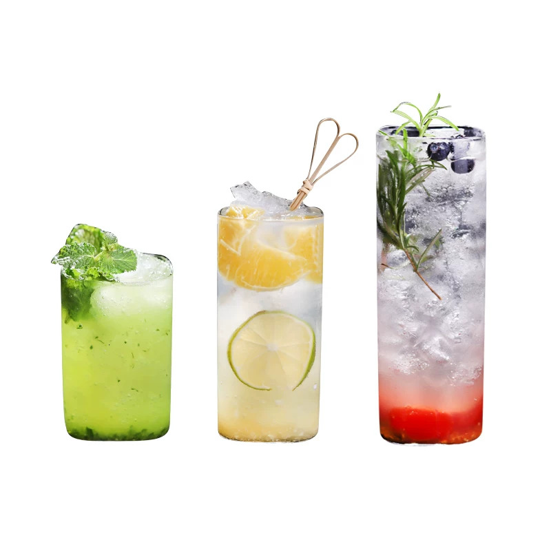 Ly cocktail ly pha lê quầy bar Colin ly gin và tonic ly highball ly nhà sáng tạo ly mojito