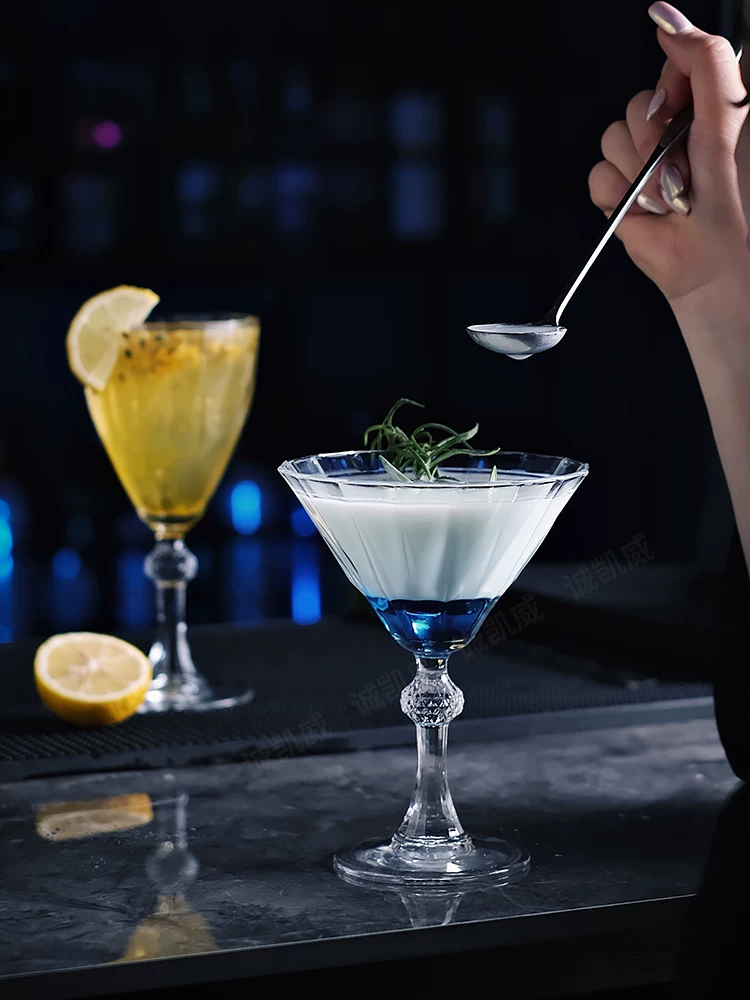 Cốc thủy tinh nhập khẩu Thổ Nhĩ Kỳ, cốc pha lê cao cổ điển được khắc, cốc rượu vang đỏ, cốc cocktail sáng tạo, cốc rượu