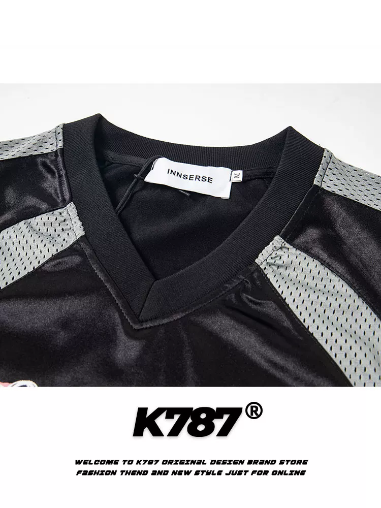 K787 Áo thun phong cách đường phố Mỹ hình mèo kitty graffiti nửa tay unisex phong cách châu Á nhẹ nhàng thoáng khí áo thun ngắn tay