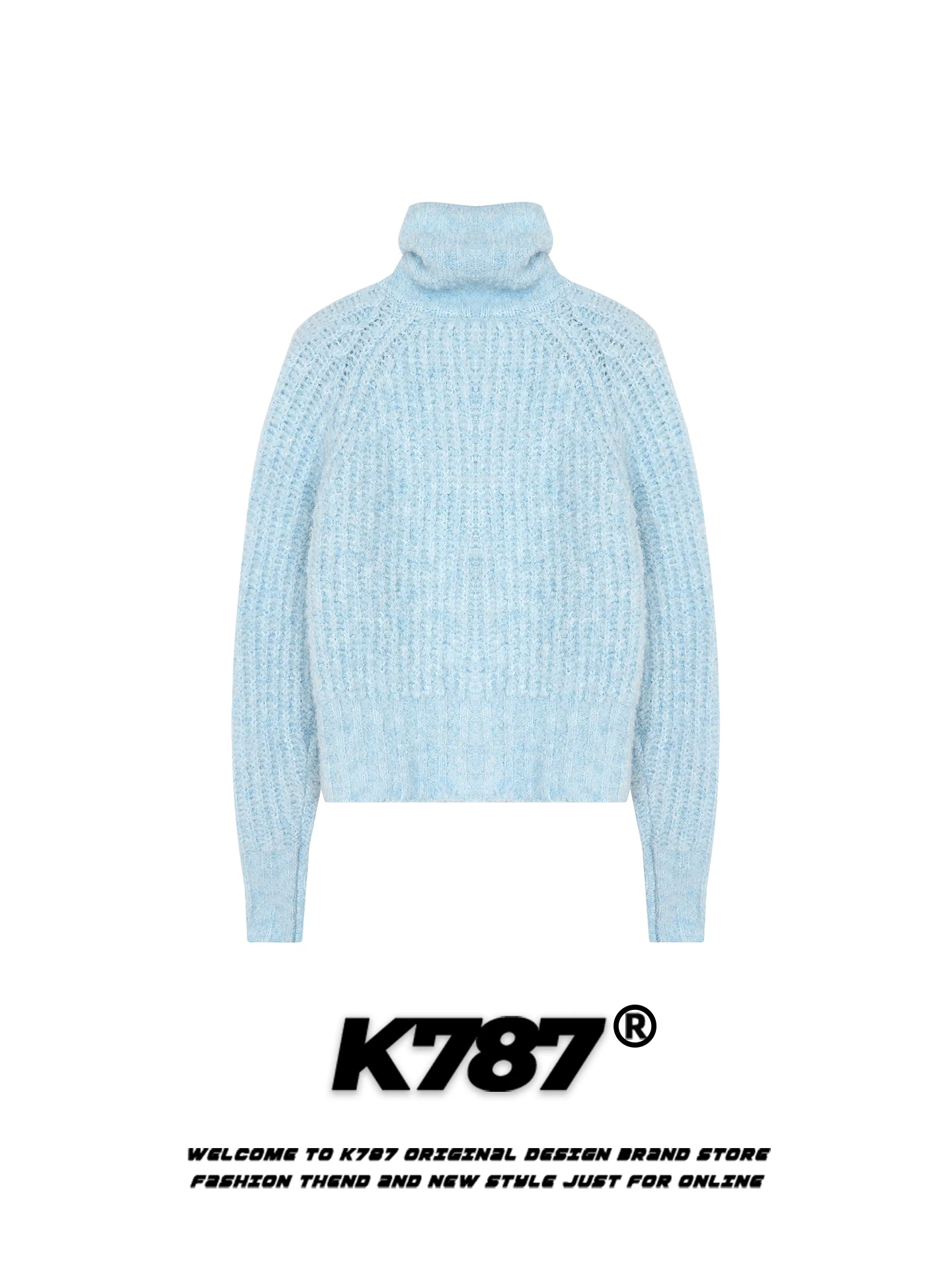 Áo len cardigan đơn sắc phong cách ngọt ngào kiểu Mỹ K787 dành cho nữ, mùa thu đông, phong cách lười biếng, giản dị, thích hợp đi làm.