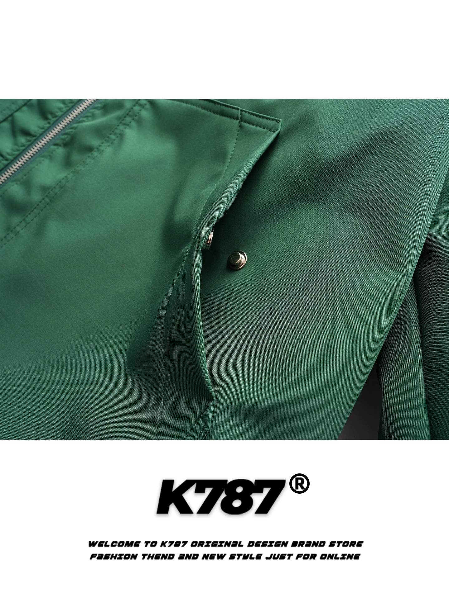 Áo khoác cardigan có cổ kiểu retro K787 của Mỹ dành cho nam và nữ, áo khoác có khóa kéo đơn giản, dáng rộng, giản dị dành cho cặp đôi