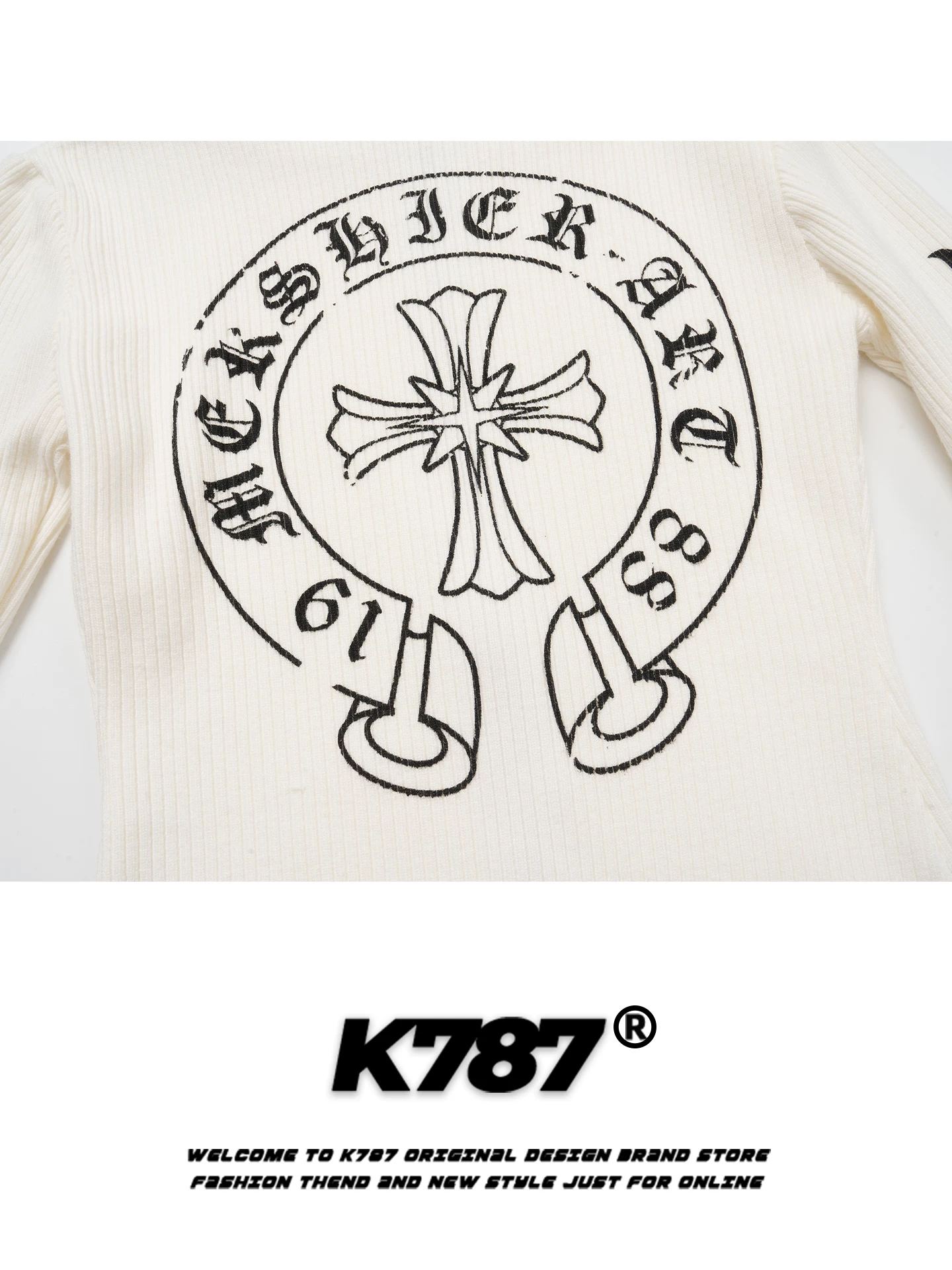 Áo khoác cardigan len ngắn kiểu Mỹ K787, phong cách gothic, cổ lông, có mũ, dành cho nữ, tôn dáng, giữ ấm mùa thu đông