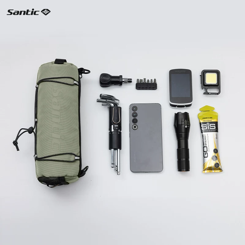 Túi đựng ghi đông xe đạp Santic, túi đựng ghi đông đa năng chống thấm nước dành cho xe đạp đường trường và xe đạp leo núi