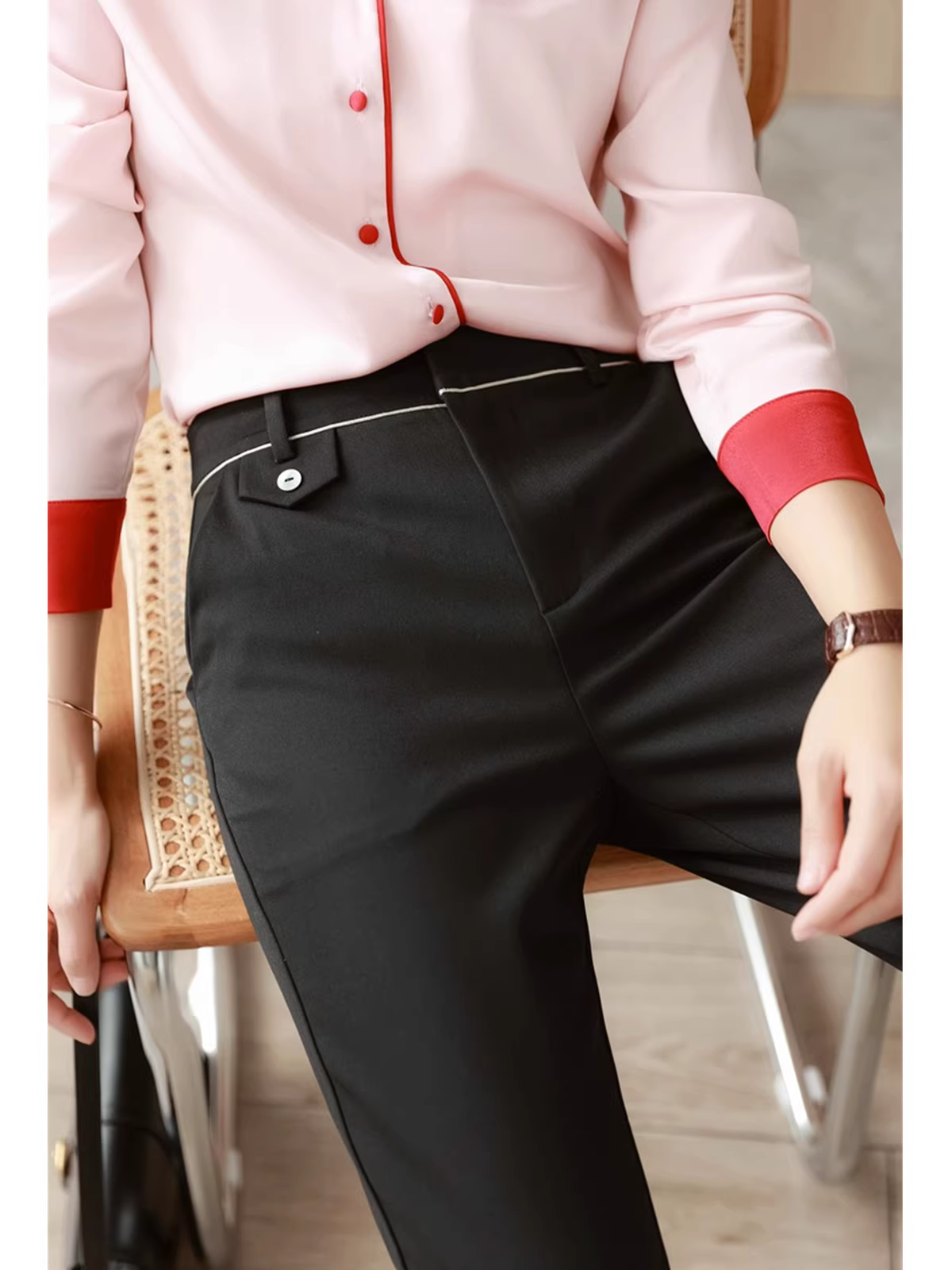 Đồ dùng cần thiết khi đi làm! Phải có! Quần tây, quần âu nữ, cạp cao, tôn dáng, quần ống đứng thon gọn, mới cho mùa xuân.