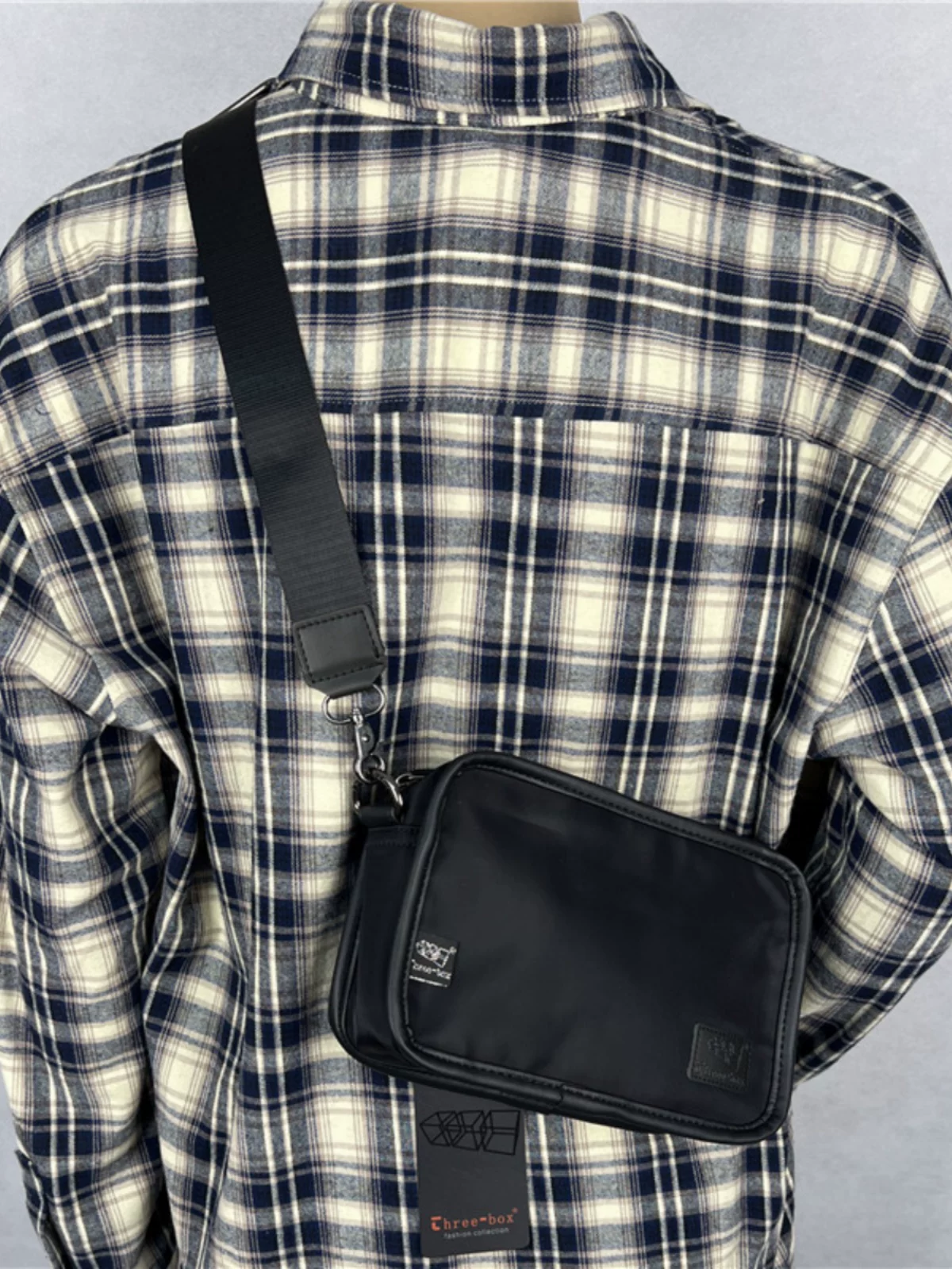 Túi đeo chéo nam thời trang bằng nylon nhẹ năm 2025, túi nhỏ đeo chéo vải Oxford mùa hè, túi đeo chéo hợp thời trang cho nam và nữ