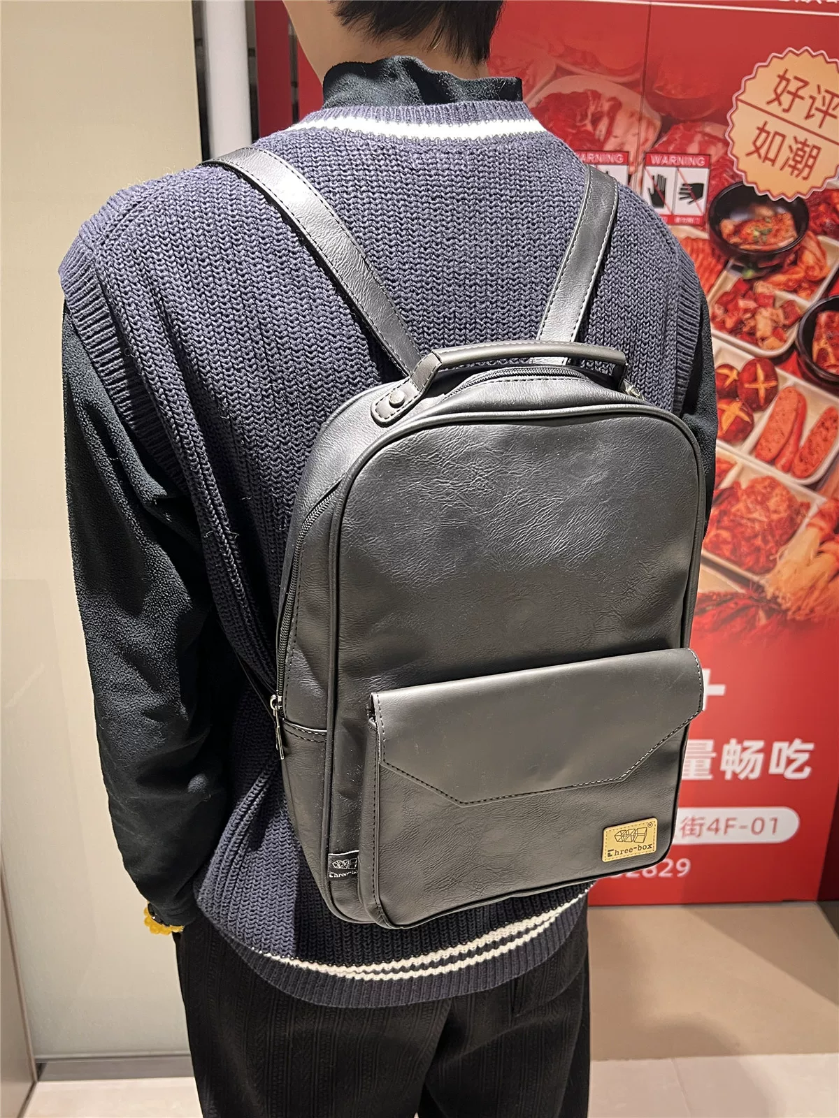 Ba hộp ba lô đơn giản dành cho cả nam và nữ, túi xách phong cách Hàn Quốc và Nhật Bản, túi đi học cho học sinh, ba lô đi ngắn ngày, túi đựng hồ sơ máy tính.