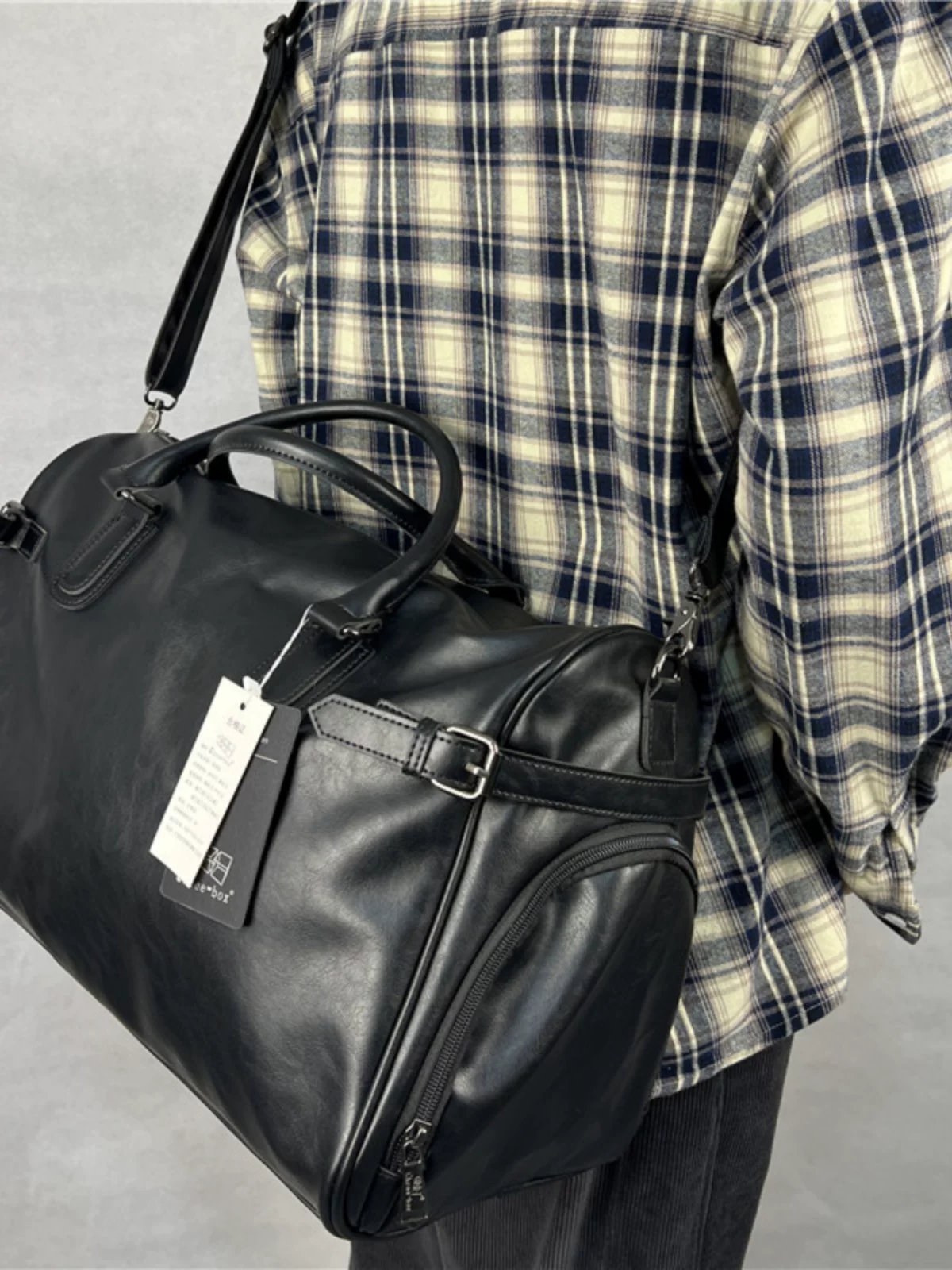 Ba hộp túi xách nam thời trang, túi đeo chéo du lịch thương hiệu thời thượng, túi đựng giày, túi đựng hành lý khô và ướt