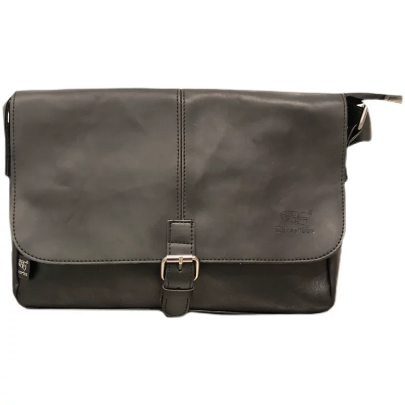 Túi đeo chéo nam kiểu mới 2024 ba ngăn, thời trang, dành cho công sở, unisex, đeo vai, đi xe máy, đựng sách