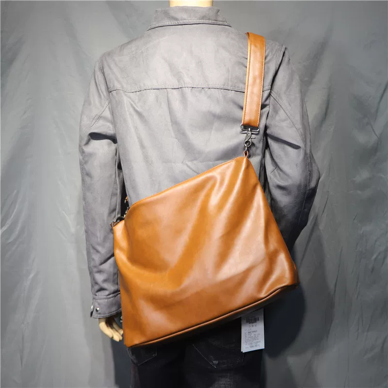 Túi đeo vai nam phong cách đường phố thời thượng Threebox, túi đeo chéo nam thương hiệu thời trang, túi thể thao, túi đeo chéo Hàn Quốc và Nhật Bản, túi cỡ lớn