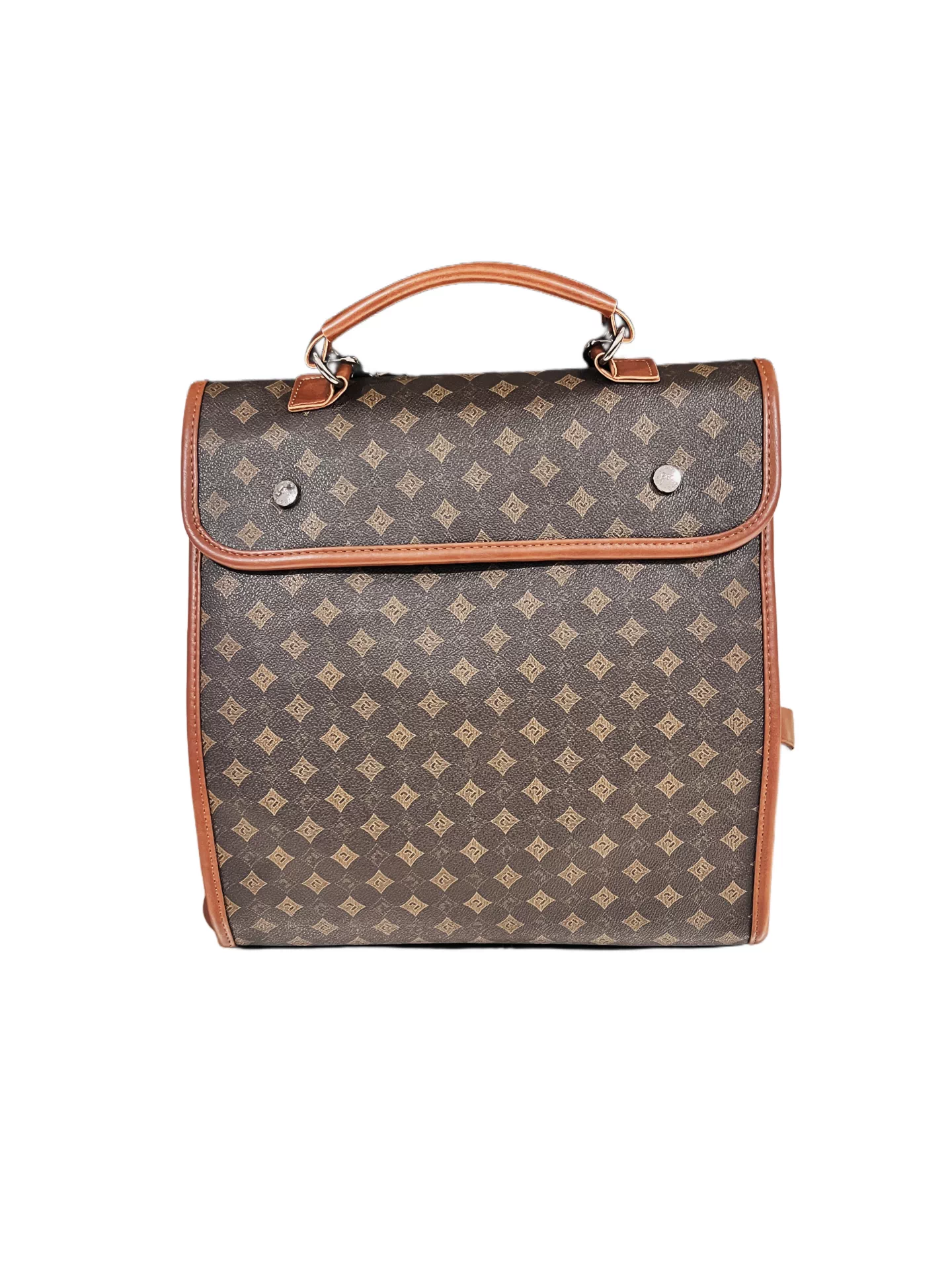 Ba lô nam đa năng, thời trang thương hiệu Three-Box, có thể đeo tay, đeo vai, đeo chéo, túi lớn phối PVC