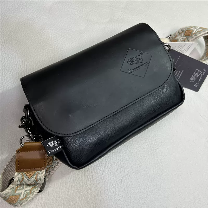 Túi đeo vai unisex thương hiệu thời trang threebox phong cách Nhật Bản và Hàn Quốc thời trang nam đeo chéo túi nhỏ thể thao đeo chéo ba lô nữ