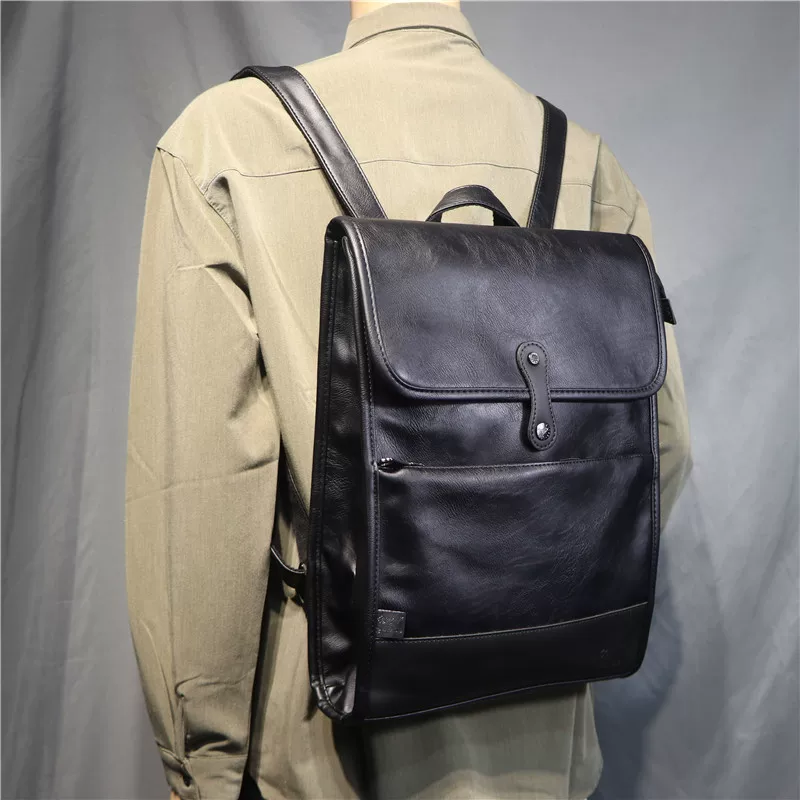 Ba hộp ba lô nam phong cách Nhật Bản và Hàn Quốc thời thượng, phong cách giản dị dành cho sinh viên, ba lô đi học, ba lô đựng máy tính dành cho nam.