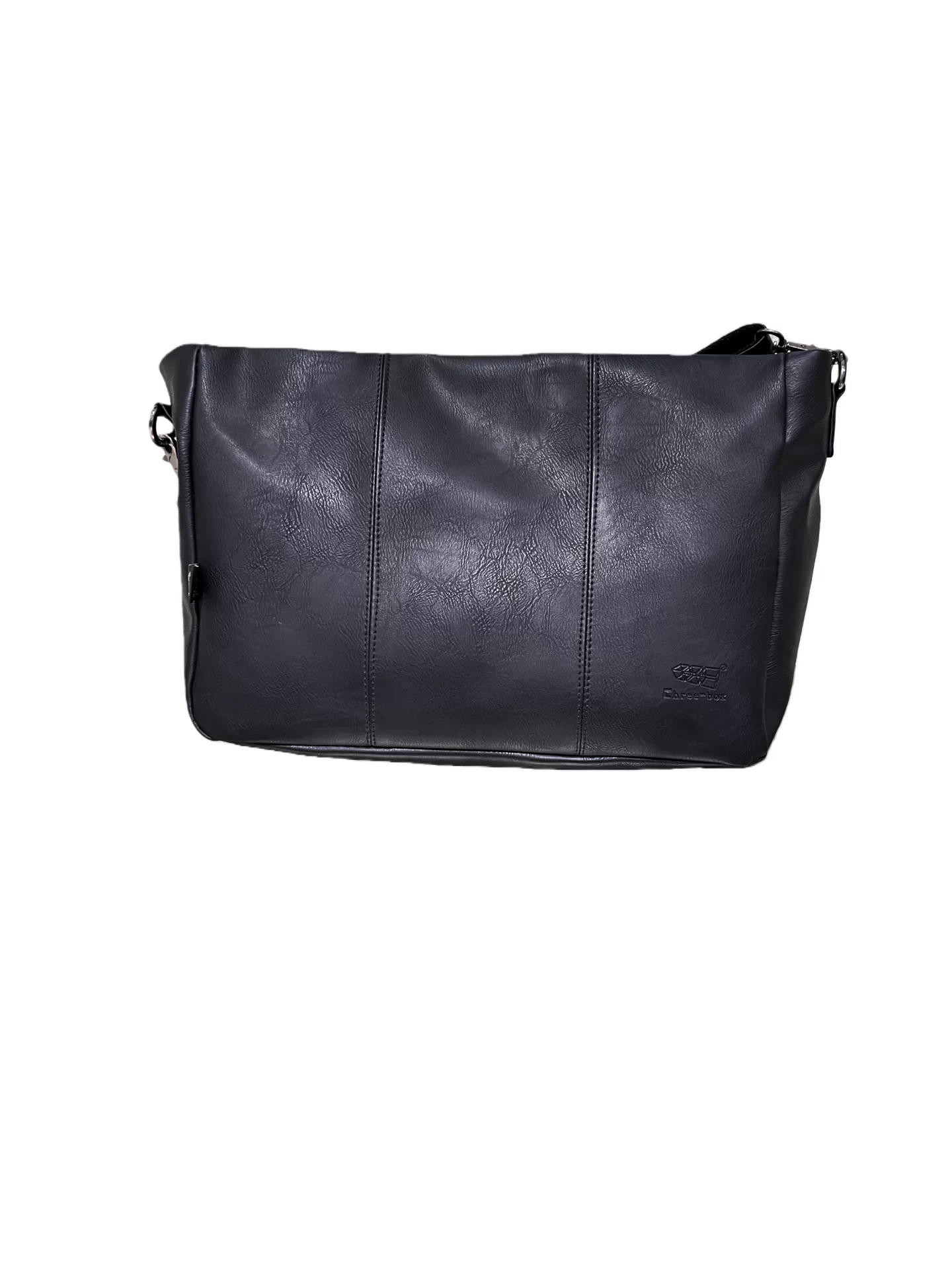 Túi đeo chéo nam thời trang Hàn Quốc 2025 kiểu đơn giản, chất liệu da mềm, balo đi làm, túi đựng đồ vệ sinh cá nhân nam