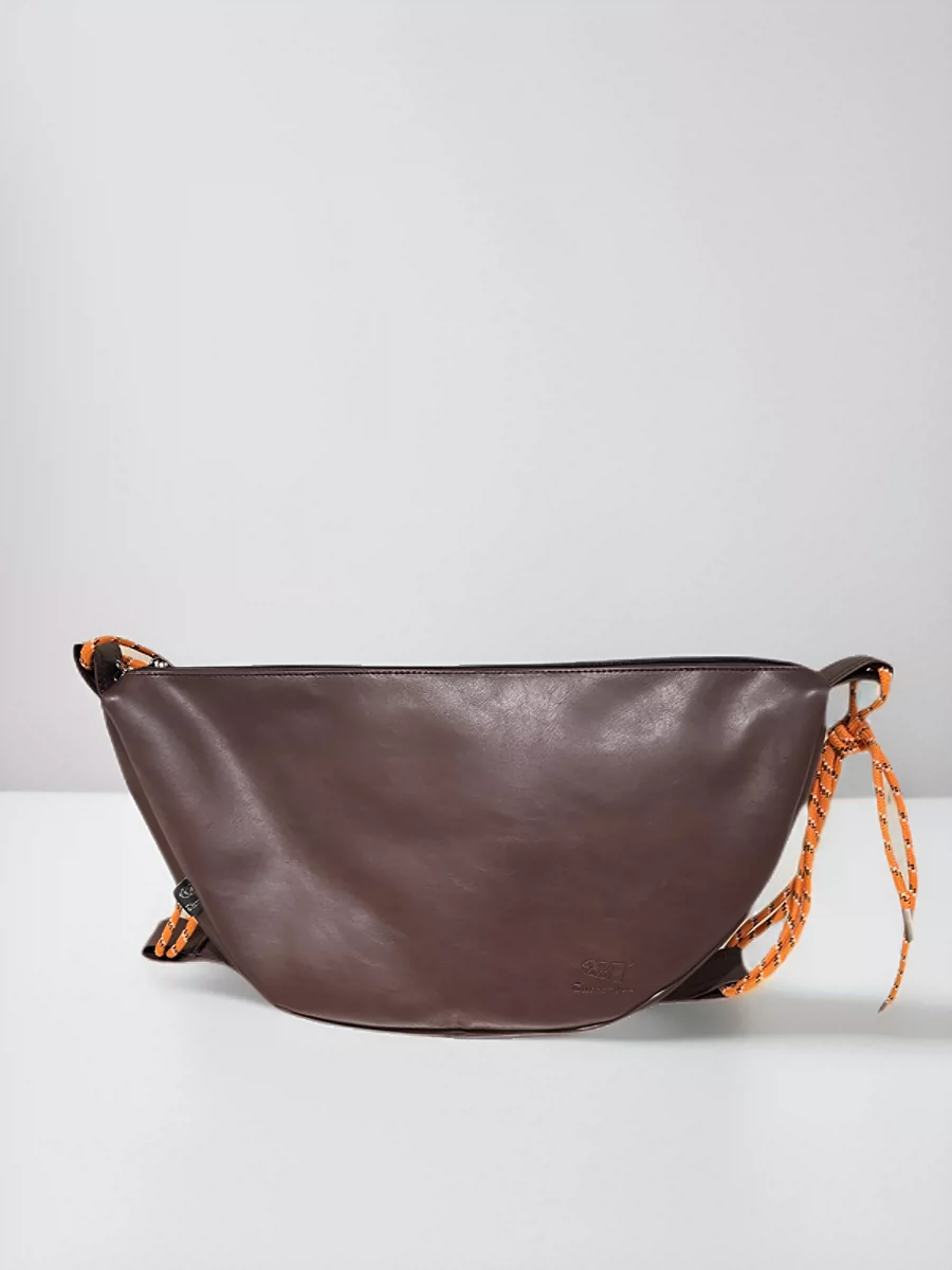 Túi đeo chéo dây thừng thời thượng Nhật Bản và Hàn Quốc 2024, túi đeo vai đơn kiểu mới, túi thể thao hình bánh bao, ba lô đi xe máy