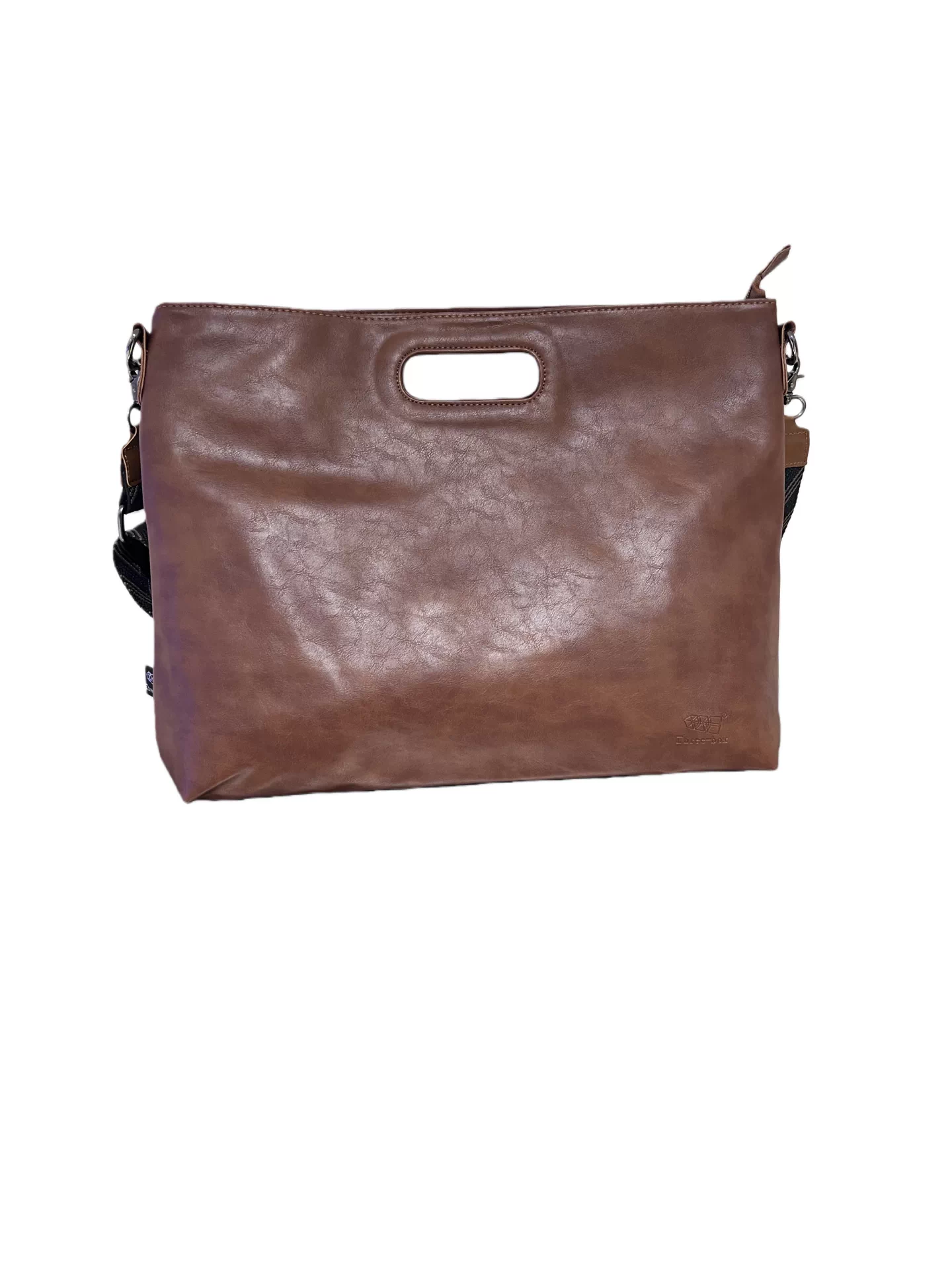 Túi xách da mềm phong cách retro dành cho nam, túi đeo vai đơn giản, túi đi làm kiểu Nhật Bản và Hàn Quốc, ba lô công sở đeo chéo, túi đựng máy tính du lịch