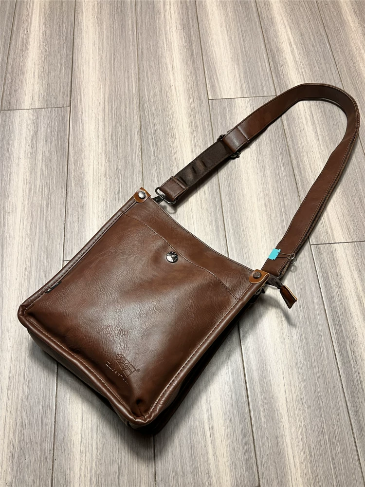 Túi đeo vai ba ngăn phong cách Hàn Quốc và Nhật Bản dành cho giới trẻ Túi đeo chéo phiên bản Hàn Quốc Ba lô đơn giản Túi đeo vai nhỏ Túi đựng điện thoại