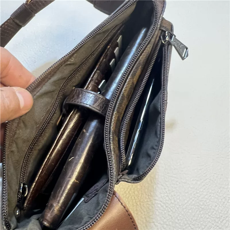 Túi đeo ngực nam thời trang ba ngăn kiểu Nhật Bản và Hàn Quốc, túi đeo hông kẻ caro, túi đeo vai unisex thời thượng, ba lô đeo chéo