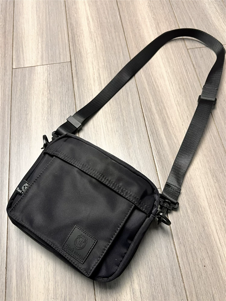 Túi đeo chéo vải Oxford chống thấm cá nhân hóa Dark Energy dành cho nam, túi nhỏ đeo vai bằng nylon, túi đựng tiền xu, điện thoại thể thao