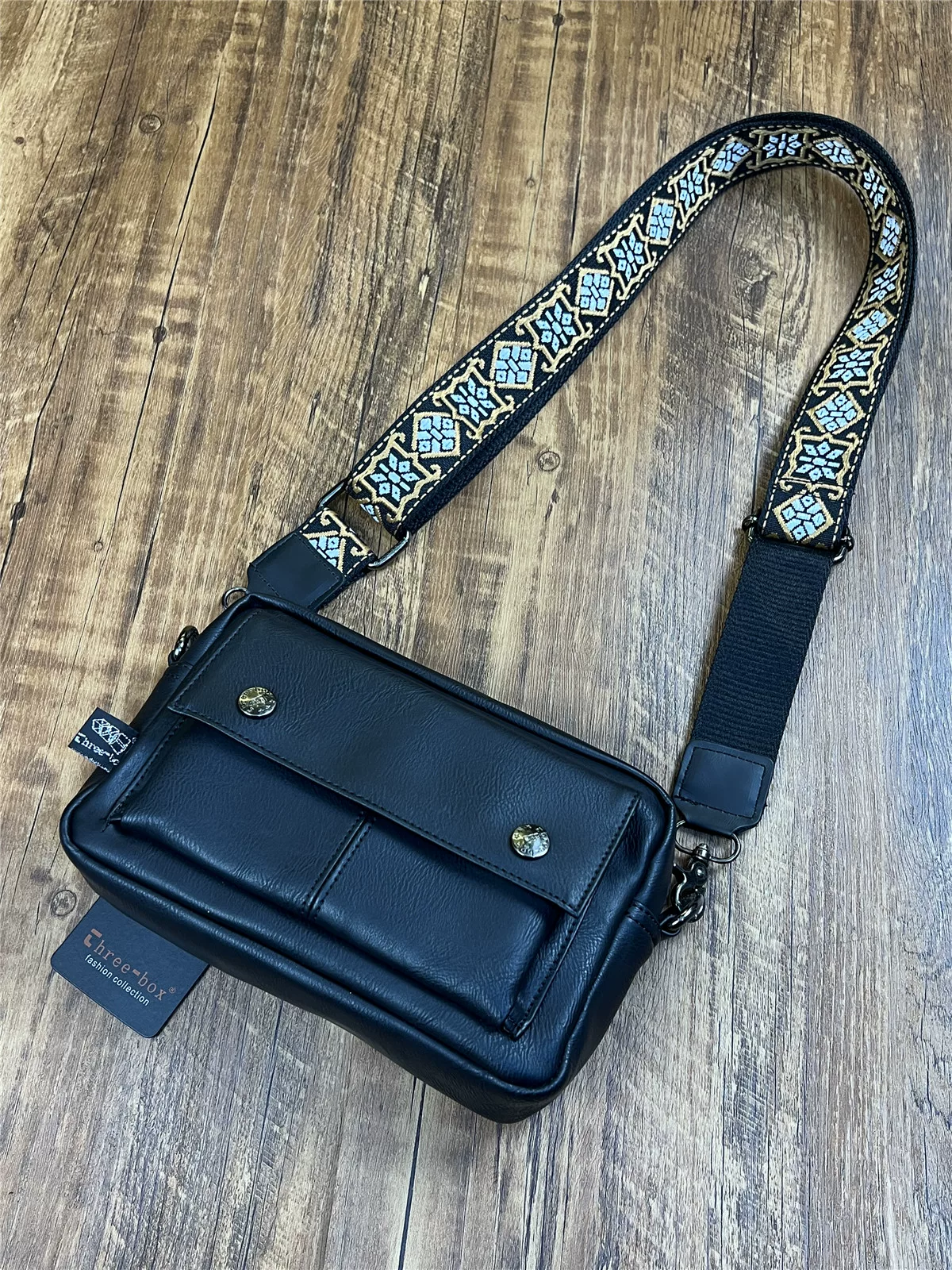 Túi đeo chéo nam thời trang 2025 kiểu Hàn Quốc và Anh, balo nhỏ đeo chéo cá tính, túi đeo chéo đường phố hợp xu hướng