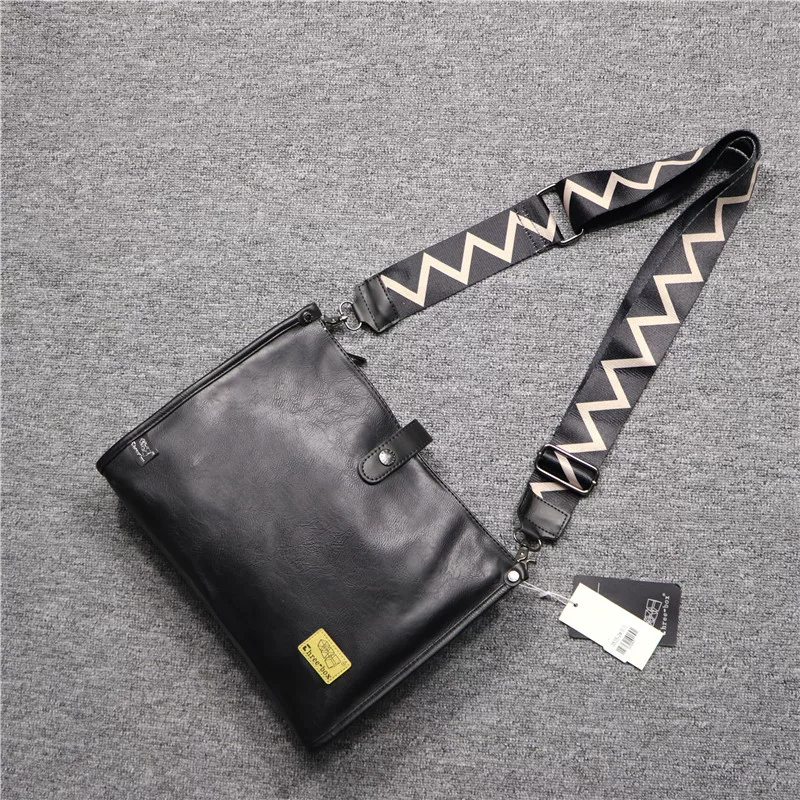 Túi đeo vai nam Threebox đơn giản, ba lô công sở thời trang dành cho nam, túi đeo chéo phong cách Hàn Quốc và Nhật Bản hợp thời trang