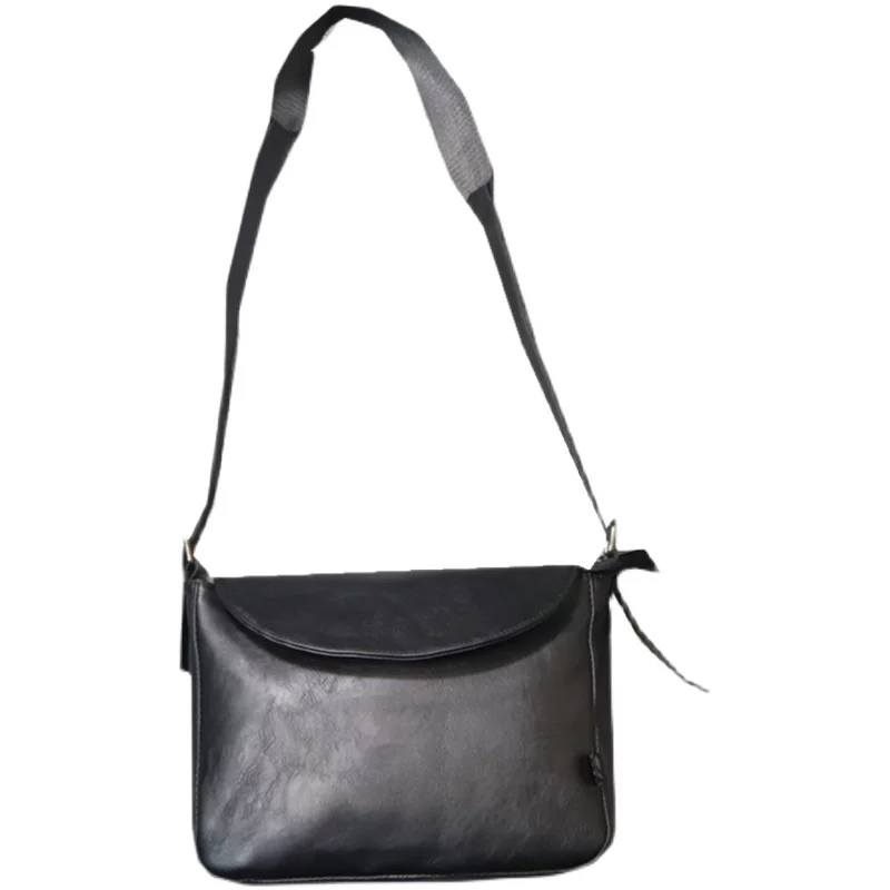 Túi đeo chéo nam ba ngăn kiểu dáng mới thời thượng đơn giản, túi đeo vai nam phong cách retro disco, ba lô đựng máy tính bảng dành cho học sinh