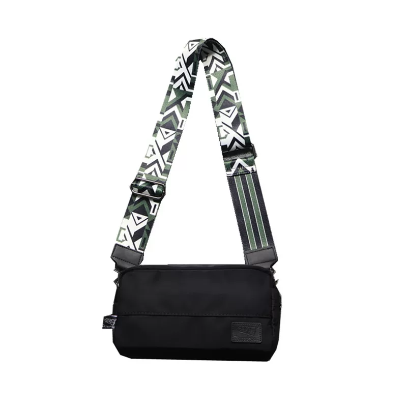 Túi đeo vai nam ba ngăn kiểu Hàn Quốc sọc sọc thời trang phong cách Nhật Bản và Hàn Quốc Túi đeo chéo unisex độc đáo