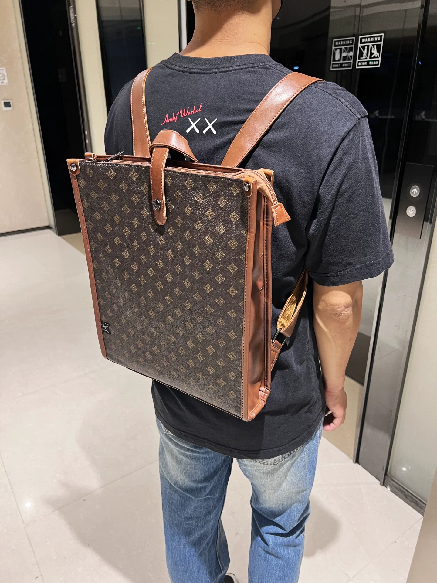 Ba lô nam thời trang mới 2026 phong cách Nhật Bản và Hàn Quốc, kiểu vintage, túi đeo vai đi làm, đi học, du lịch