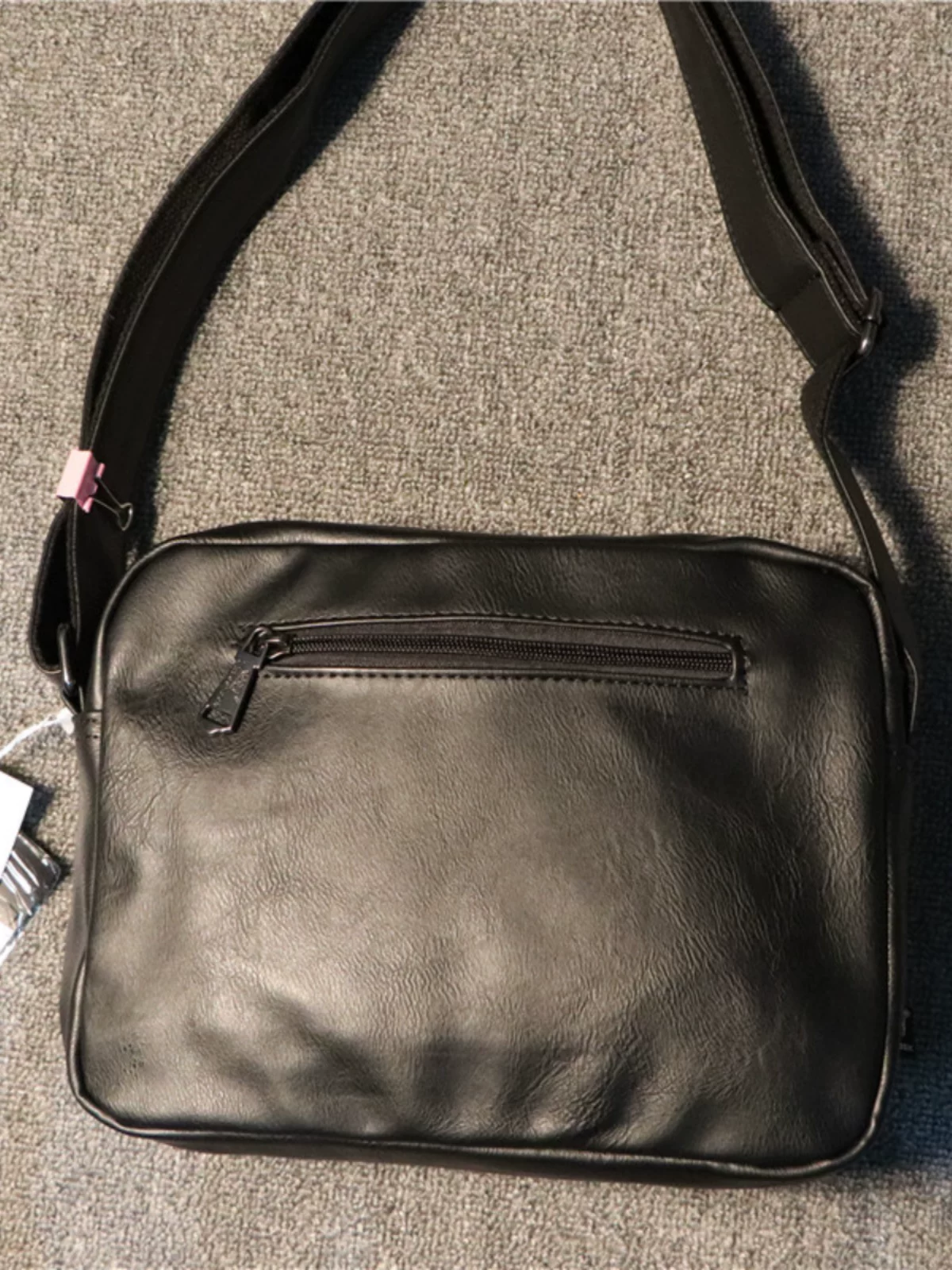 Túi đeo vai thời trang nam ba ngăn, túi đeo chéo ngoài trời phong cách Hàn Quốc và Nhật Bản dành cho nam và nữ, ba lô đeo chéo đựng điện thoại máy tính bảng.