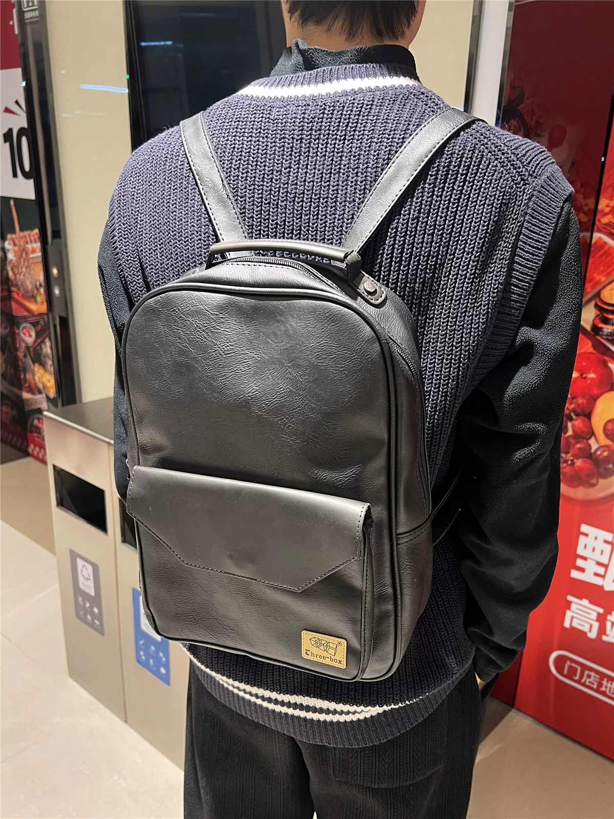 Ba hộp ba lô đơn giản dành cho cả nam và nữ, túi xách phong cách Hàn Quốc và Nhật Bản, túi đi học cho học sinh, ba lô đi ngắn ngày, túi đựng hồ sơ máy tính.