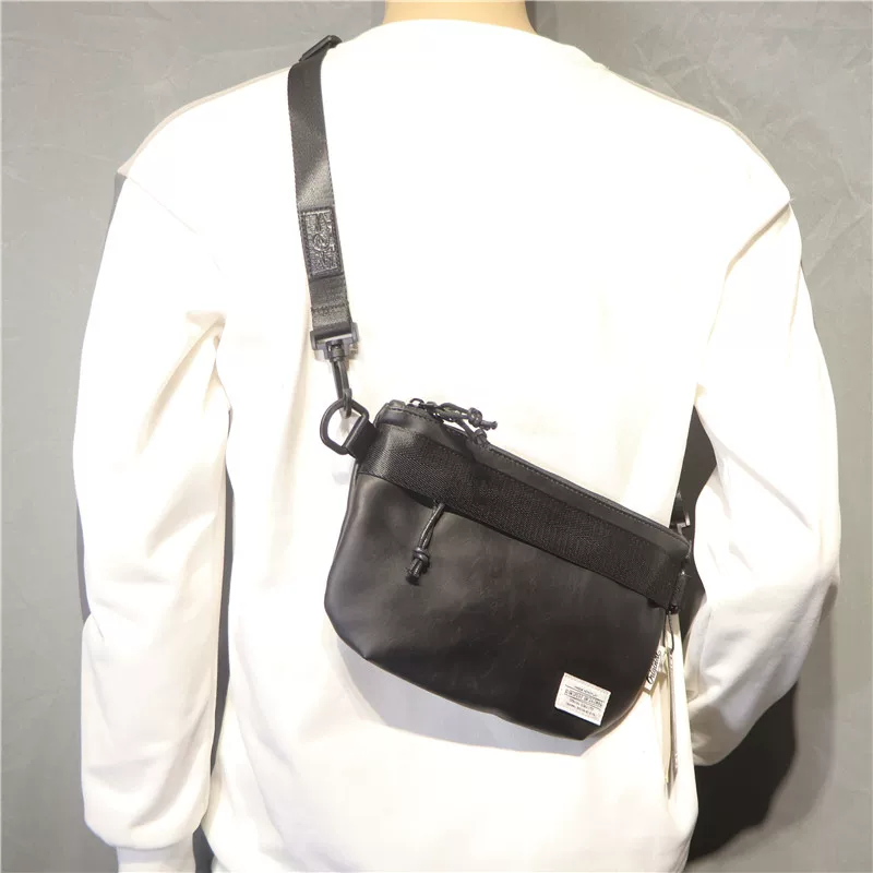 Túi đeo chéo nhỏ thời trang nam phong cách Nhật Bản và Hàn Quốc, túi đeo vai vải canvas đựng điện thoại