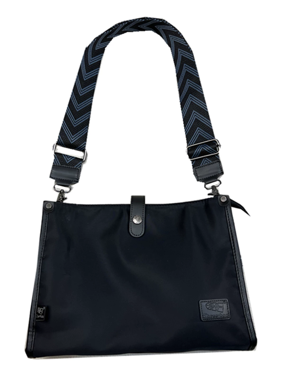 Túi đeo chéo nylon thời trang ba ngăn phong cách Nhật Bản khóa kéo vải Oxford túi đeo vai nam ba lô thể thao đi xe máy