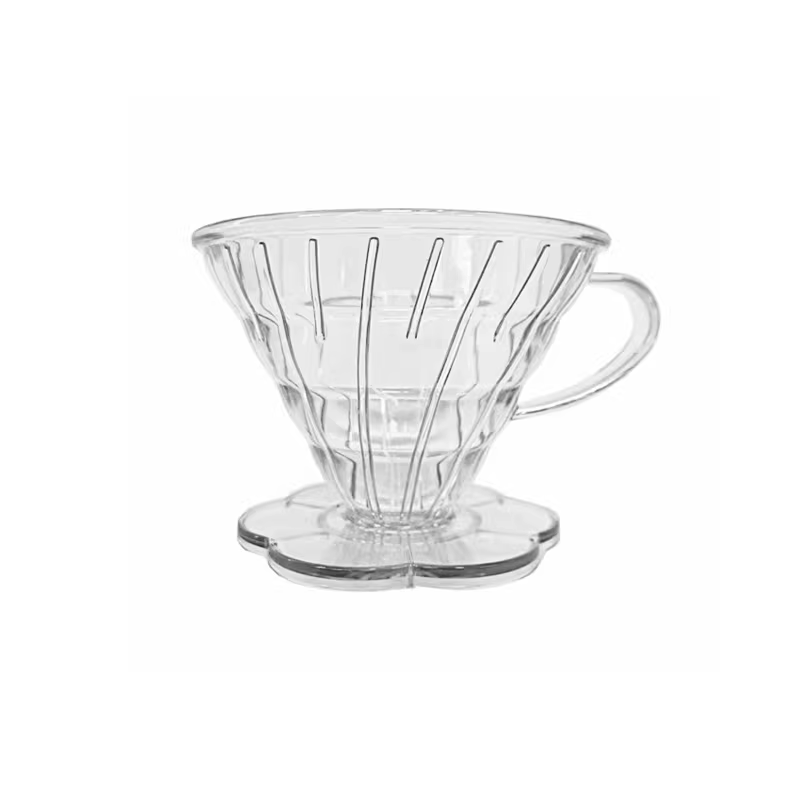 Cốc lọc cà phê hình nón bằng nhựa V60, dụng cụ pha cà phê thủ công, dụng cụ pha cà phê gia dụng, giấy lọc cà phê, cốc lọc cà phê