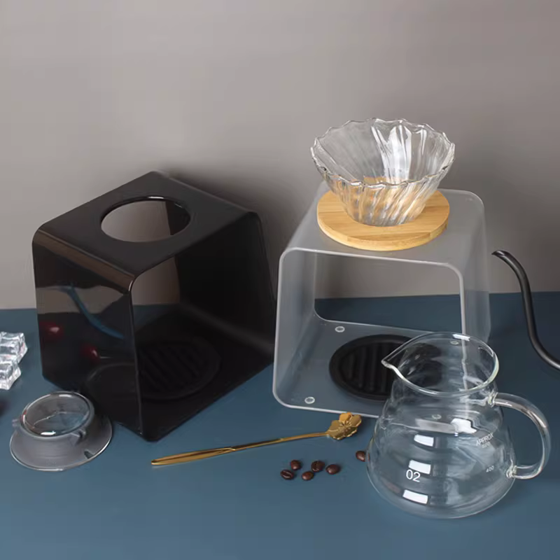 Bộ dụng cụ pha cà phê thủ công V60, giá đỡ lọc, bộ lọc nhỏ giọt DSC, giá đỡ pha trà, ấm pha cà phê