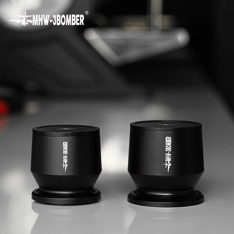 Bộ phận thu bột cà phê kiểu bomber 51/54/58mm, tay cầm máy xay cà phê, dụng cụ rót bột cà phê, cốc giữ mùi thơm