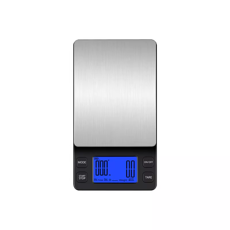 Cân điện tử dạng lỏng mini espresso, cân điện tử pha cà phê thủ công, hẹn giờ tự động, cân nhỏ chính xác, di động