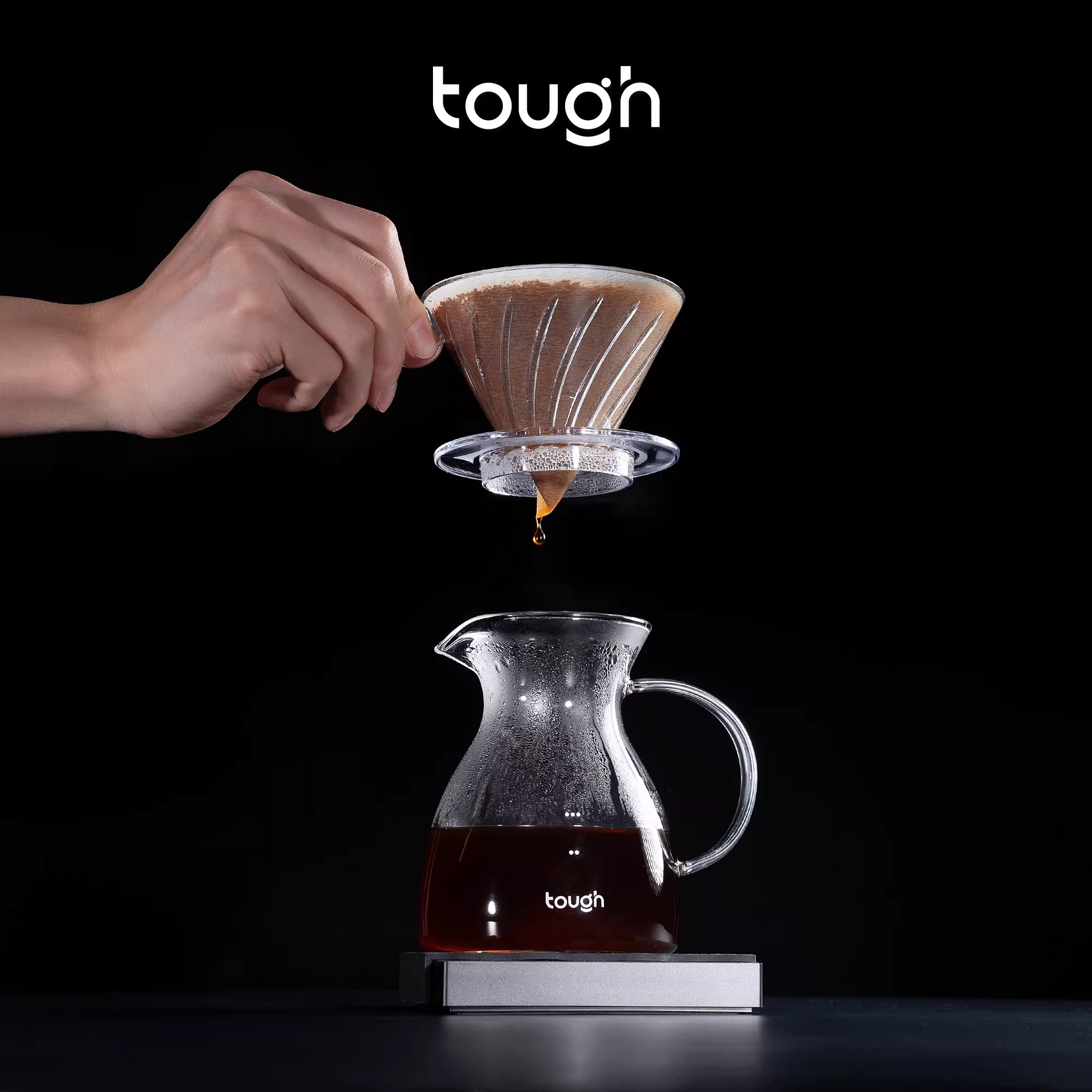 Bộ pha cà phê thủ công Stubborn Coffee Hurricane Drip, bộ lọc hình phễu, bình lọc V01, cốc lọc cà phê thủ công V60