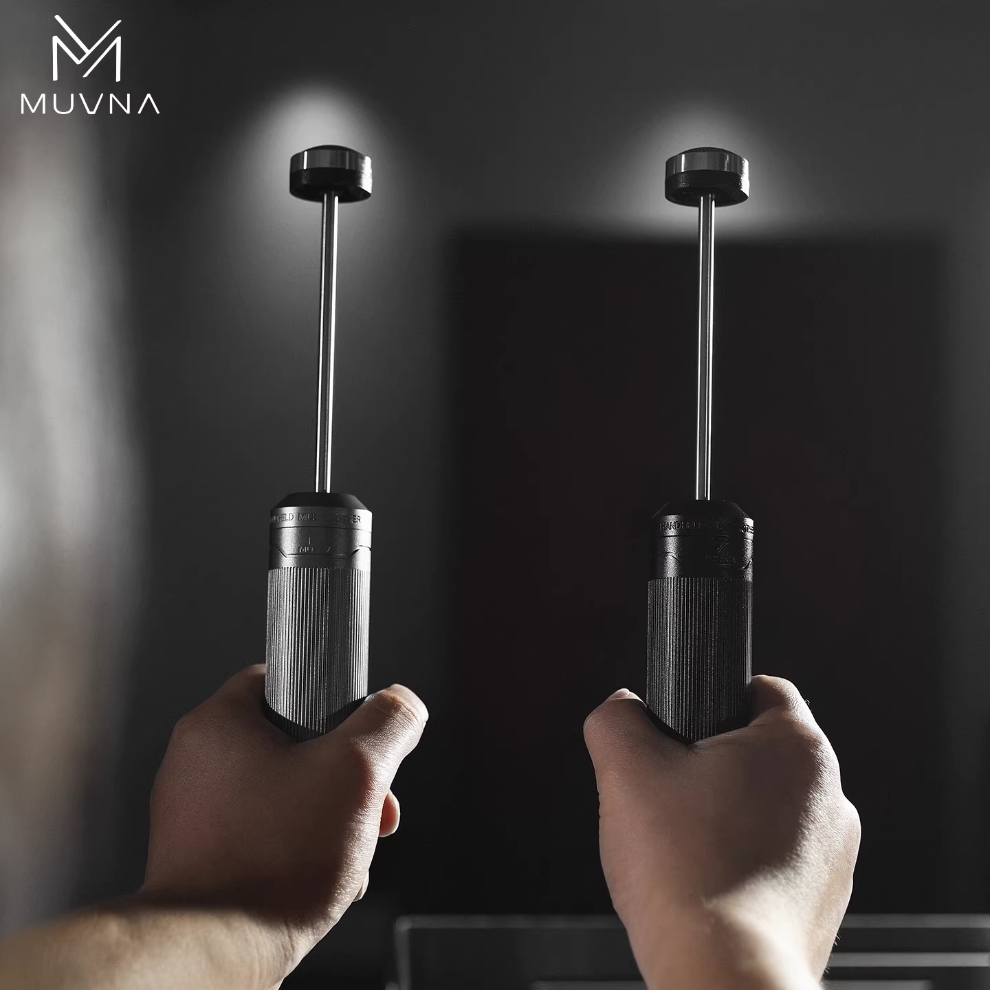 Máy tạo bọt sữa MUVNA Máy pha cà phê Ý cầm tay Máy tạo bọt sữa điện cầm tay Máy khuấy ly Latte Art