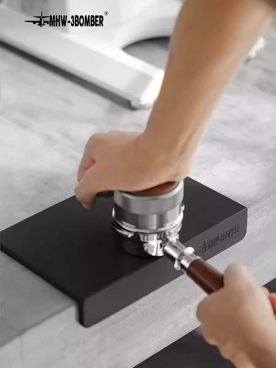 Búa bột nổ, dụng cụ đầm bột, dụng cụ phân phối bột, thảm quầy bar, thảm đầm góc, thảm silicon chống trượt cho tay cầm máy pha cà phê