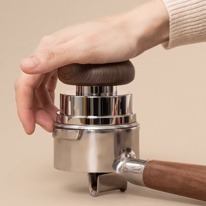 Máy ép cà phê bằng kim, lực ép không đổi, dòng Taimo Mushroom Series, kiểu Ý, dùng cho máy pha cà phê bằng bột cà phê.