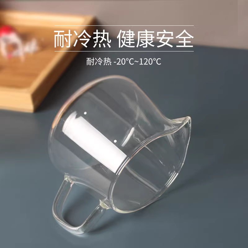 Bình pha cà phê móc tai, bình thủy tinh chịu nhiệt, phân phối đều cho từng ly, bình pha cà phê thủ công, trà hoa dùng trong gia đình 400/600ml