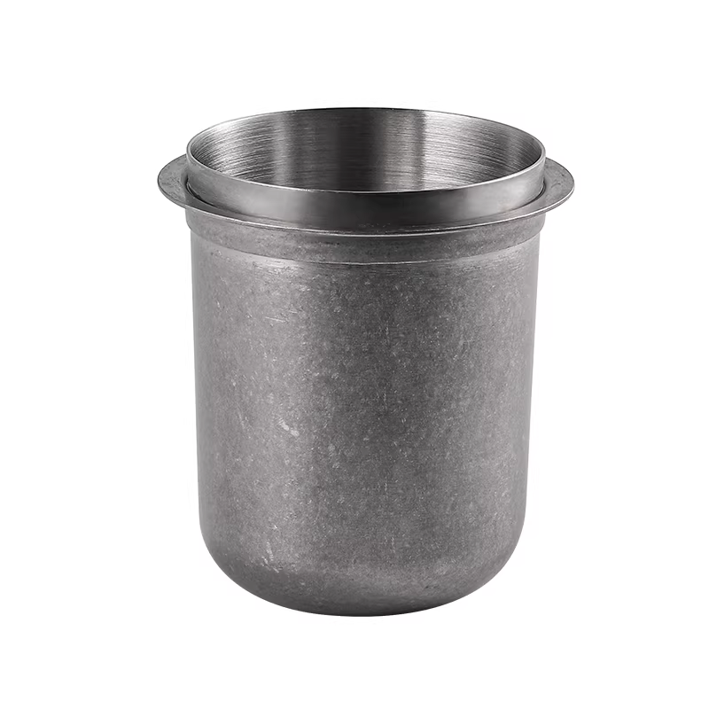 Bộ hứng bột cà phê kiểu bomber 58mm, đa năng, bằng thép không gỉ, dành cho máy pha cà phê espresso, kiểu đảo ngược, có khay hứng mùi thơm