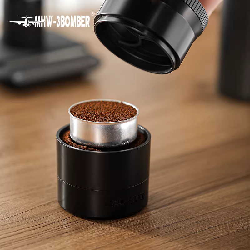 Máy pha cà phê Mocha MHW-3BOMBER, bộ phân phối bột kiểu Cyclone, chống bắn bột, van đơn/kép, đa năng