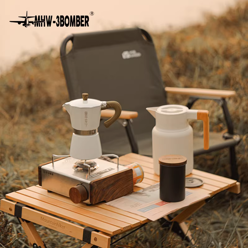 Máy pha cà phê Espresso kiểu Ý dùng tại nhà Bomber Moka Pot, máy pha cà phê Espresso, bình pha cà phê thủ công, bình lọc cà phê nhỏ giọt