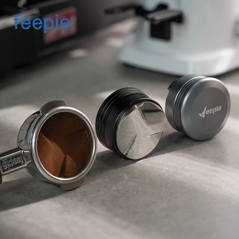 Dụng cụ nén cà phê macaron, dụng cụ nén tay cầm máy pha cà phê espresso, chiều cao có thể điều chỉnh 51/53/58