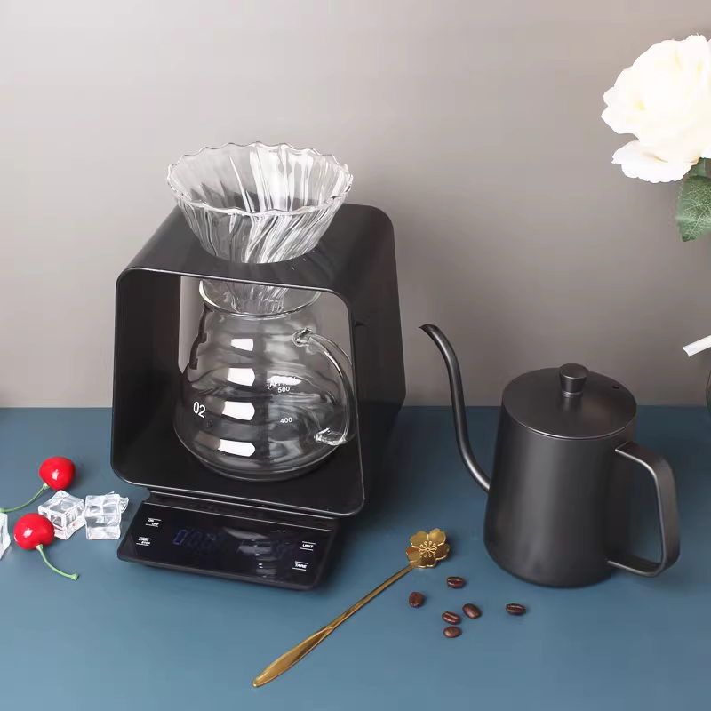 Bộ dụng cụ pha cà phê thủ công V60, giá đỡ lọc, bộ lọc nhỏ giọt DSC, giá đỡ pha trà, ấm pha cà phê