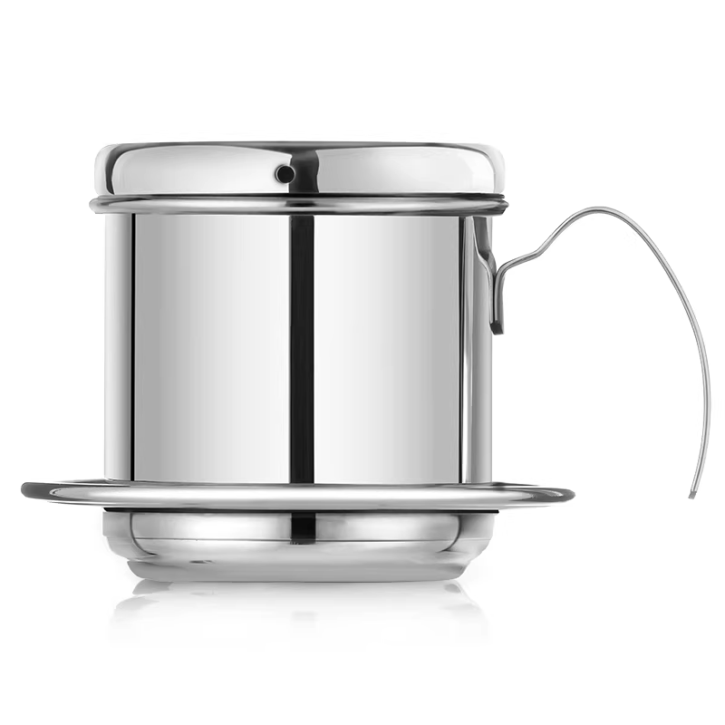 Bình pha cà phê Việt Nam bằng thép không gỉ 304 thế hệ thứ hai mới, bình lọc cà phê, cốc lọc cà phê, bình pha cà phê