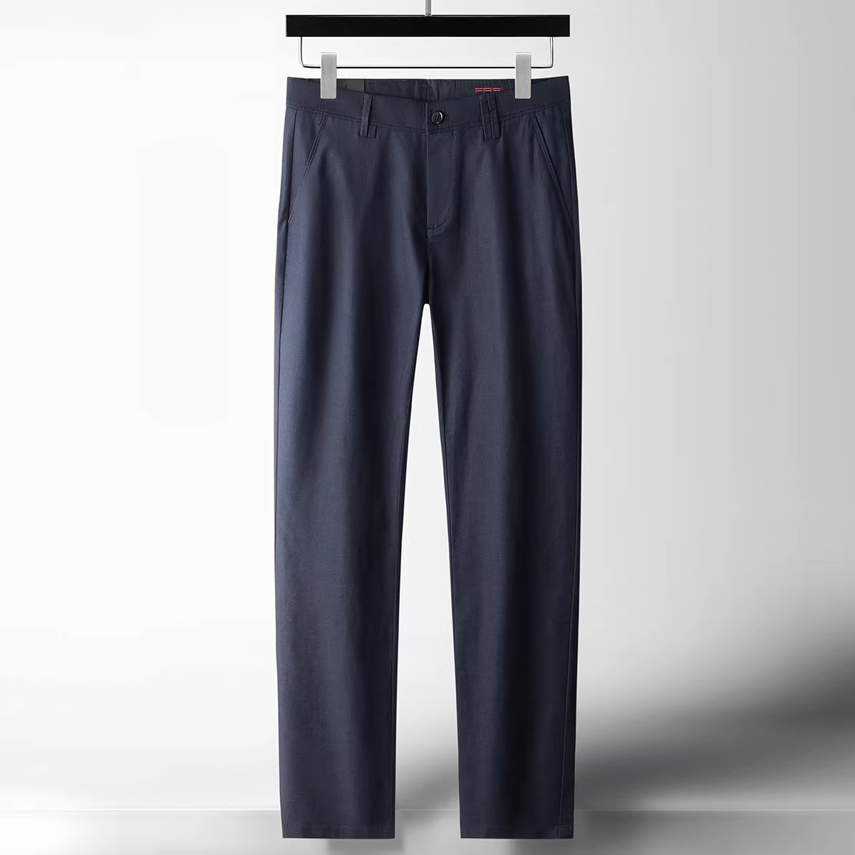 Mùa Xuân Thu 2023 Mới Quần Âu Nam Chất Liệu Cotton Chất Liệu Cotton Co Giãn Tinh Tế Mỏng Thoáng Khí Đa Năng